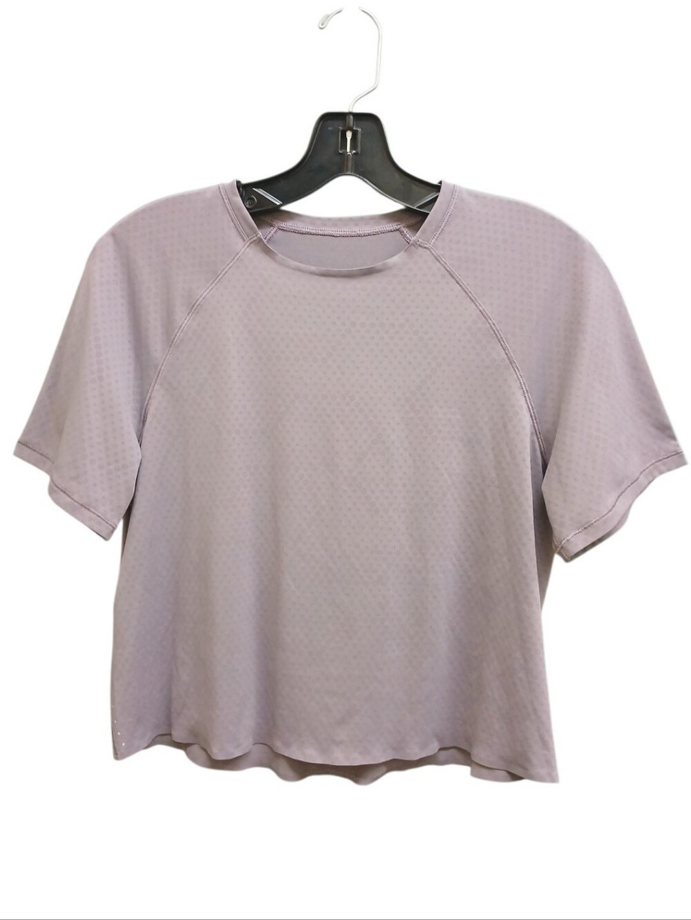 lululemon athletica Lavender Short-Sleeve Crewneck Cropped Athletic Tee Size 8